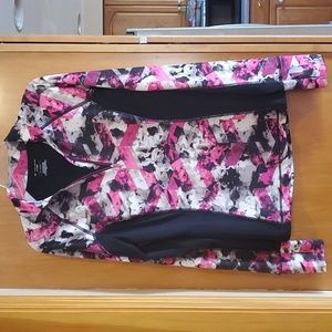 Tek Gear Dry Tek Workout Jacket. Size Medium Long Sleeved with Thumb Holes.